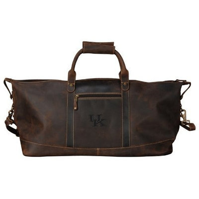 Canyon NCAA Embossed Leather Duffel - Little River