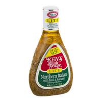 Ken's Steak House Lite Northern Italian with Basil & Romano Dressing & Marinade