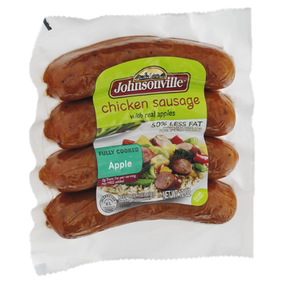 Johnsonville Chicken Sausage Apple - 4 CT