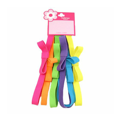 Girls' Neon Elastic Headwraps