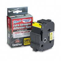 Brother International TZE-S661 Blk on Yellow 1.5