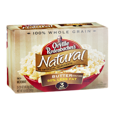 Orville Redenbacher's Natural Gourmet Popping Corn Butter