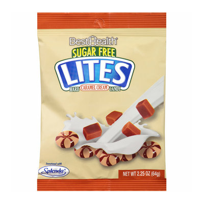 BestHealth Sugar Free Lites Caramel Cream Hard Candy