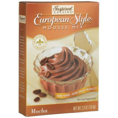 Inspired Cuisine Mousse Mix, Mocha, 2.8-Ounce Boxes (Pack of 8)