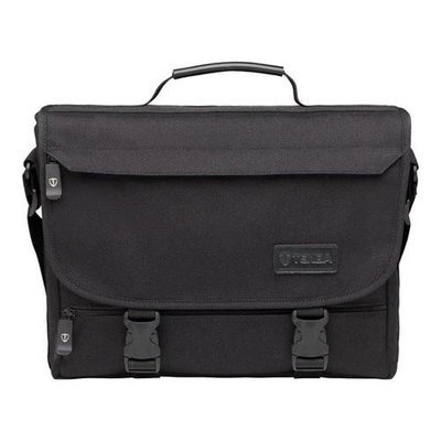 Tenba Classic P211 Original Slim Courier for DSLR/Mirrorless Camera & 3-5 Lenses Plus Flash and Accessories, Black