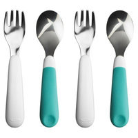 OXO Tot Fork & Spoon 2 Pack Set - Aqua