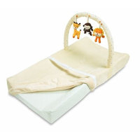 Summer Infant Plush N' Play Changing Pad with Toy Bar, Girly Bug