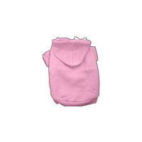 Mirage Pet Products 16-Inch Blank Hoodies, X-Large, Pink