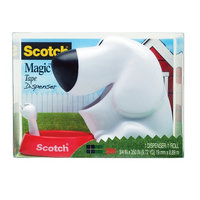 Scotch Dog Tape Dispenser - White/Red