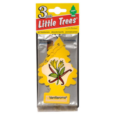 Little Trees 3-pak Vanillaroma Car Freshener