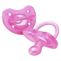 Chicco NaturalFit 2pk 4M+ Soft Silicone Pacifier - Pink