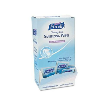 Cottony Soft Individually Wrapped Hand Sanitizing Wipes