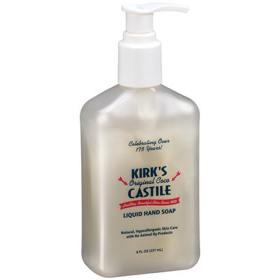 Kirk's Original Coco Castile Liquid Hand Soap 8 fl. oz. Pump