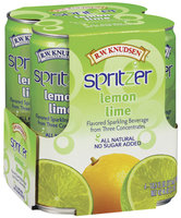R.W. Knudsen Lemon Lime 10.5 Oz Spritzer 4 Ct Pack