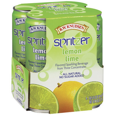 R.W. Knudsen Lemon Lime 10.5 Oz Spritzer 4 Ct Pack