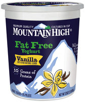 Mountain High® Vanilla Fat Free Yoghurt 32 oz. Tub