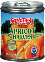 Stater Bros. Halves Apricot 8.75 Oz Pull-Top Can