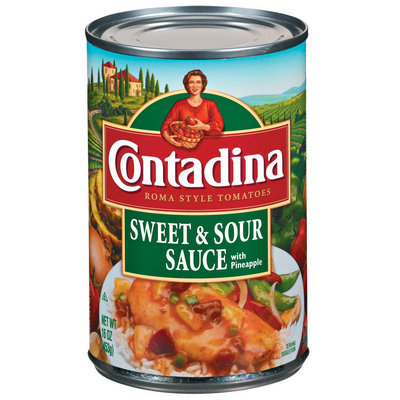 Contadina Sweet & Sour Sauce with Pineapple 16 oz. Can