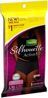 Depend® Silhouette® Active Fit Women's L/XL Moderate Absorbency Underwear Trial Pack