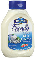 Litehouse Bleu Cheese Dressing & Dip 20 Oz Plastic Bottle