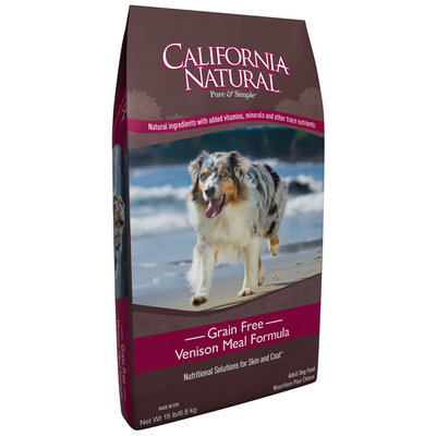 California Natural® Grain Free Venison Meal Formula Adult Dry Dog Food 15 lb. Bag