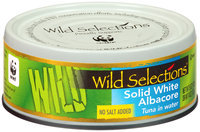 Wild Selections® Solid White Albacore Tuna in Water 5 oz. Can