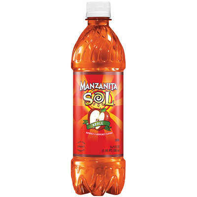 Manzanita Sol® Apple Soda 16.9 fl. oz. Plastic Bottle