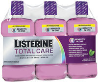 Listerine® 1 Liter Triple Club Pack Total Care Anticavity Mouthwash 3 Pk Wrapper