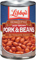 Libby's® Homestyle Deep Brown Pork & Beans in Tomato Sauce 16 oz. Can