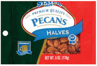 Stater Bros. Halves Pecans 6 Oz Peg