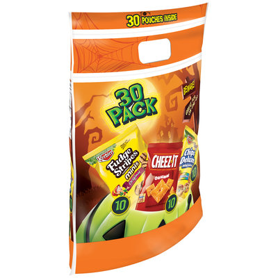 Kellogg's® Fudge Stripes™/Cheez-It®/Chips Deluxe® Snacks Variety Pack 30 ct Bags