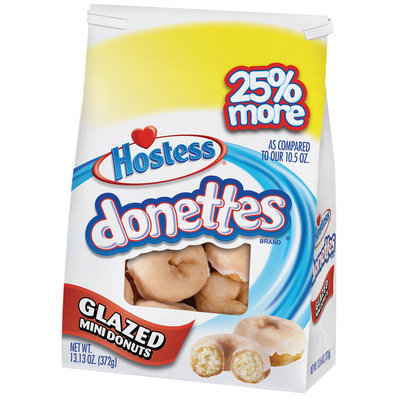Hostess® donettes® Glazed Mini Donuts 13.13 oz. Bag
