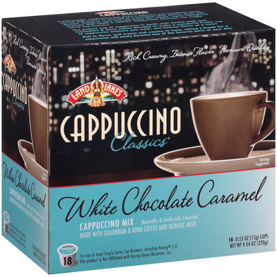 Land O'Lakes® Cappuccino Classics® White Chocolate Caramel Cappuccino Mix 9.54 oz. Box