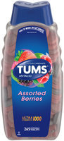 Tums® Ultra Strength 1000 Assorted Berries Antacid/Calcium Supplement Chewable Tablets 265 ct Bottle