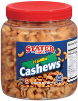 Stater Bros. Premium Cashews 32 Oz Plastic Jar