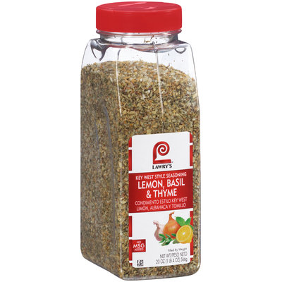 Lawry's® Lemon, Basil & Thyme Key West Style Seasoning 20 oz. Bottle