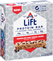 Atkins® Lift Chocolate Chip Cookie Dough Protein Bar