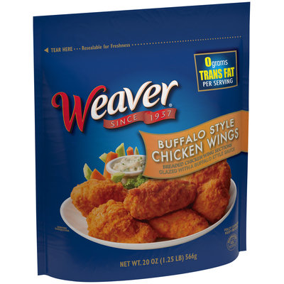 Weaver® Buffalo Style Chicken Wings 20 oz. Bag