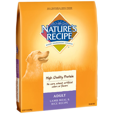 Nature's Recipe® Adult Lamb Meal & Rice Recipe Dog Food 15 lb. Bag
