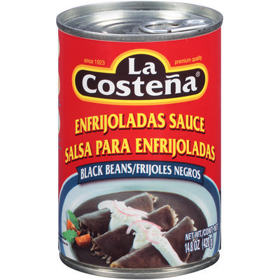 La Costena® Black Beans Enfrijoladas Sauce 14.8 oz. Can