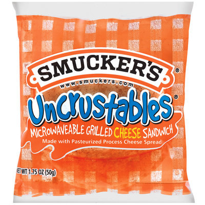 Smucker's Pre-Toasted Grilled Cheese Sandwich 1 Ct Uncrustables 1.75 Oz Package