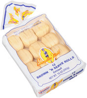 Evangeline Maid® Brown 'N Serve Rolls 12 ct Tray