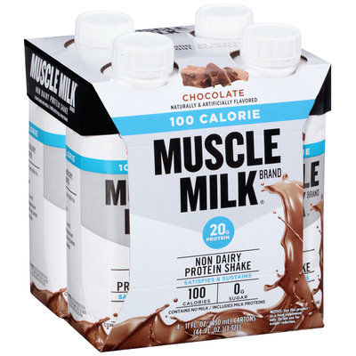 Muscle Milk® Chocolate Non Dairy Protein Shake 4-11 fl. oz. Cartons