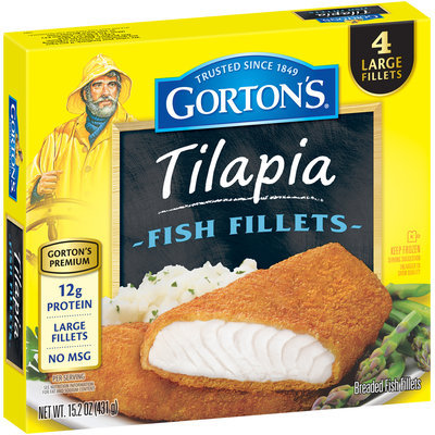Gorton's® Tilapia Fish Fillets 15.2 oz. Box