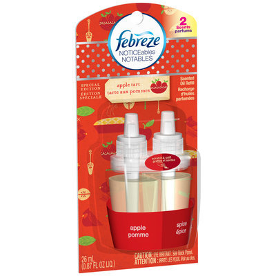 Noticeables Febreze Noticeables Apple Tart Oil Refill Air Freshener (1 Count. 0.87 oz)