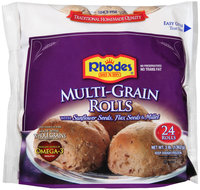 Rhodes Bake-N-Serv® Frozen Multi-Grain Rolls Dough 24 ct Bag