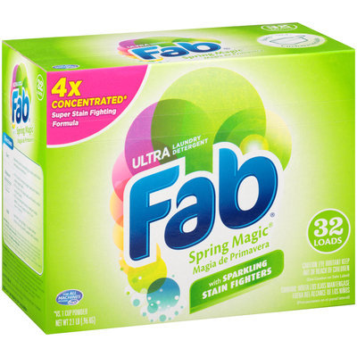 Ultra Fab® Spring Magic® Laundry Detergent Powder 2.1 lb. Box