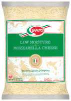 Saputo® Gold Whole Milk Mozzarella Shred Cheese 5 Lb Bag