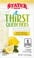 Stater Bros.® Thirst Quenchers Natural Lemonade Low Calorie Drink Mix 1.4 oz. Box