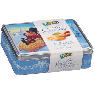 Planters Peanuts, Almonds, Cashews & Pistachios Holiday Collection Tin
